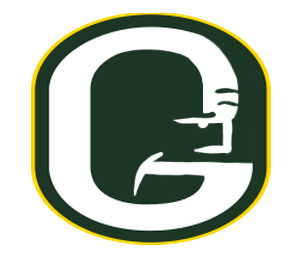 Green Bay Packers Manning Face Logo iron on transfers